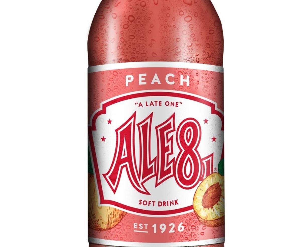 A seasonal flavor of Ale-8-One, Peach Ale-8, will return for a limited amount of time this spring.