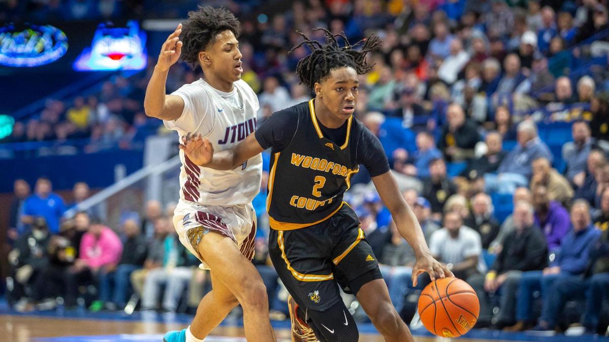 Woodford County’s Jasper Johnson (2) received a scholarship offer from Kentucky over the weekend.