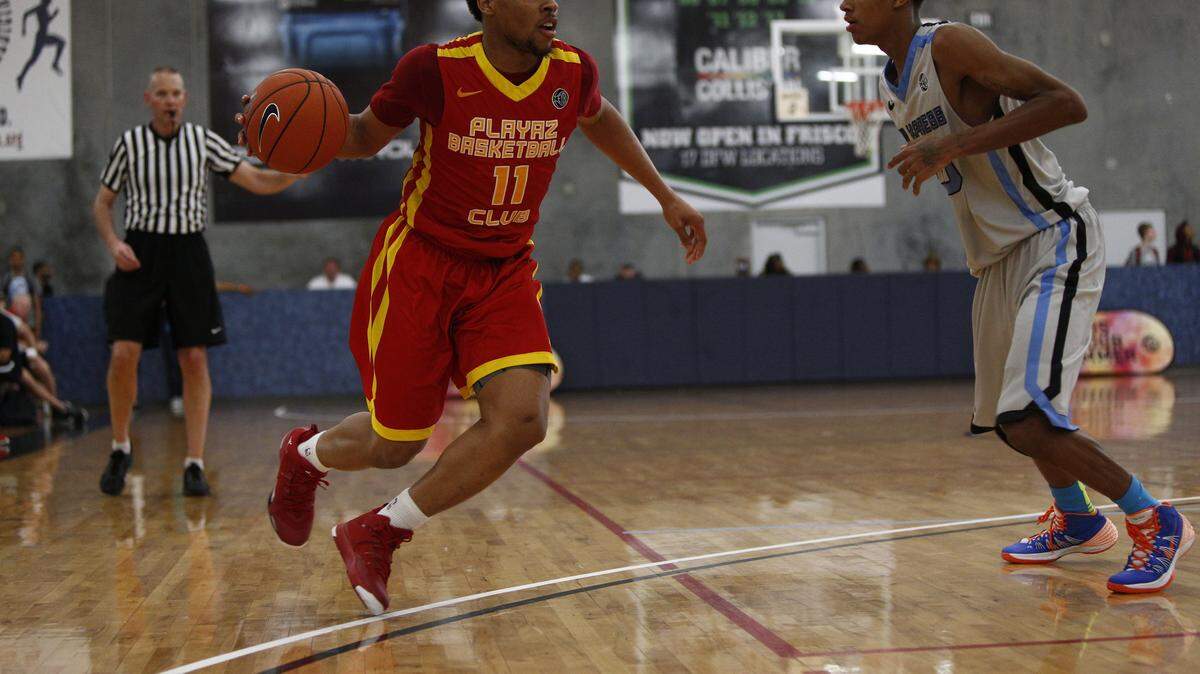 Isaiah Briscoe during the 2014 Nike Elite Youth Basketball League tournament in Dallas.