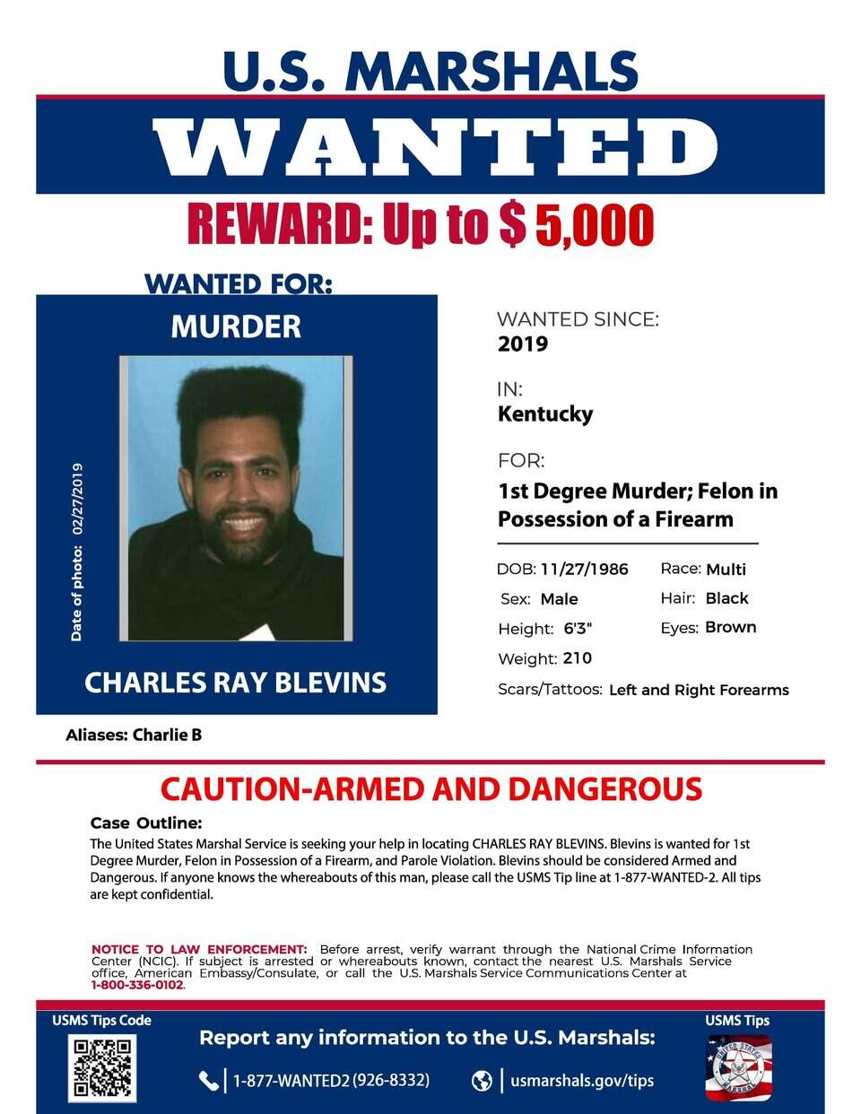 U.S. Marshals seek help finding man wanted in KY shooting | Lexington ...