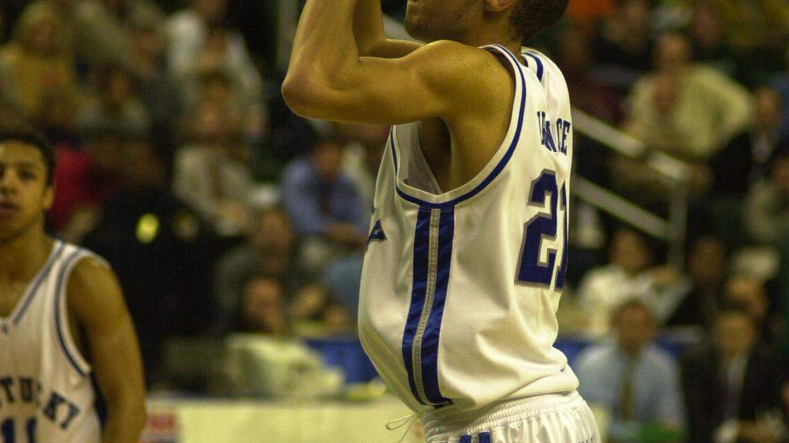 Tayshaun Prince sunk a three with 7 seconds left to force overtime versus St. Bonaventure.