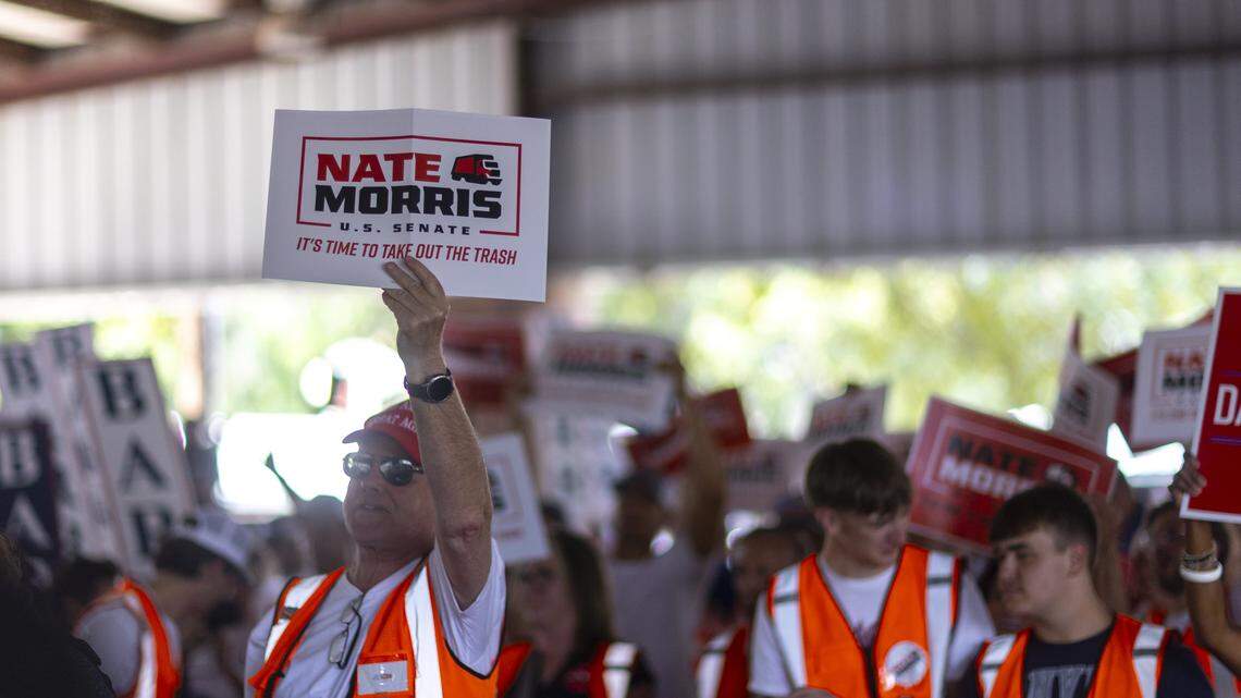 Popular X accounts backing Nate Morris have been previously accused of ‘pay-to-post’