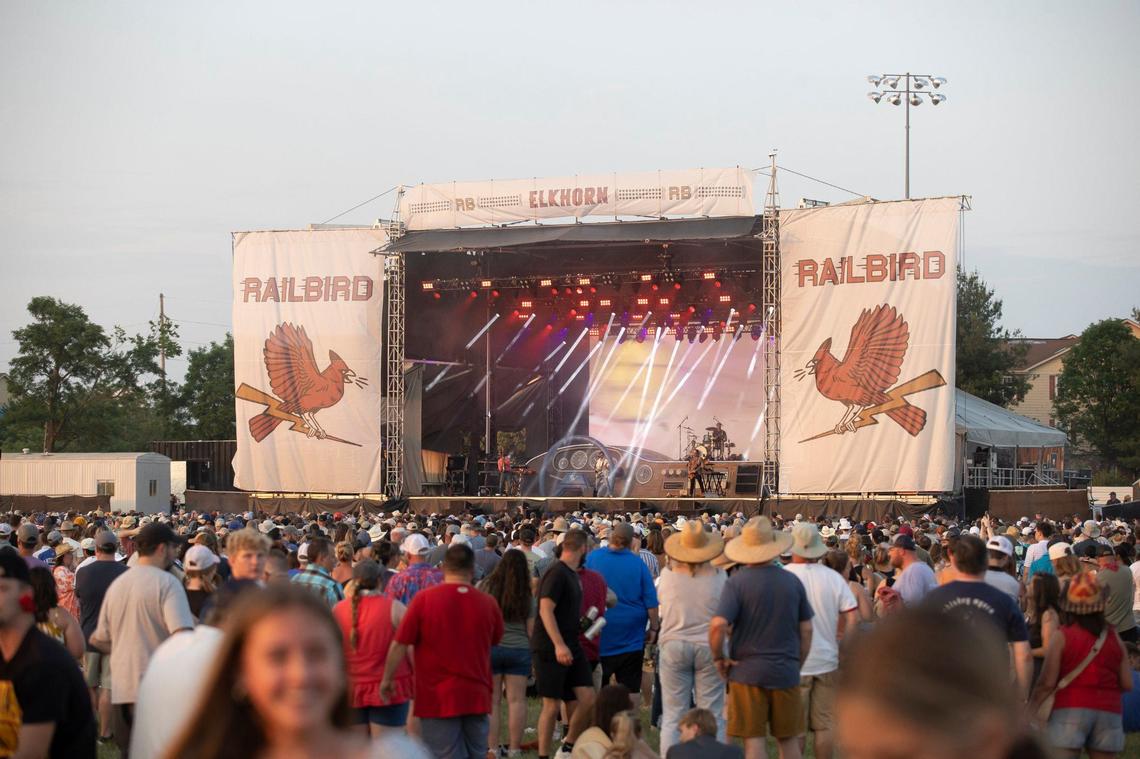 Popular music acts like Weezer perform during the Railbird Music Festival at Red Mile.