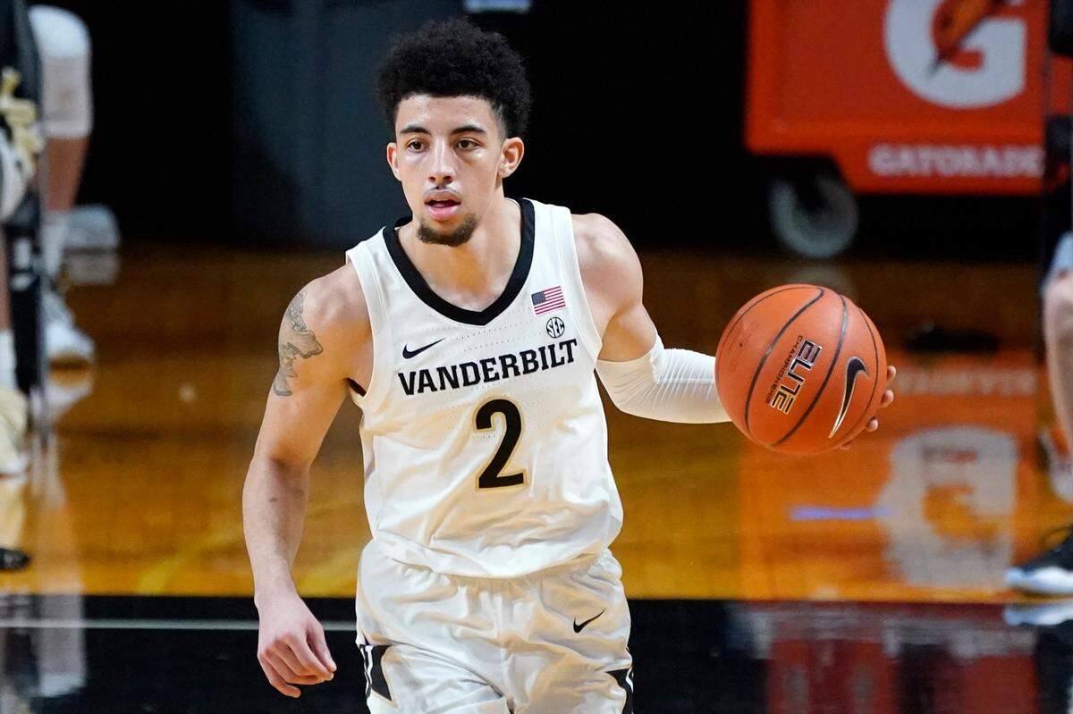 Scotty Pippen Jr., who entered the 2021 NBA Draft before deciding to remain at Vanderbilt, is the SEC’s leading returning scorer at 20.8 points per game.