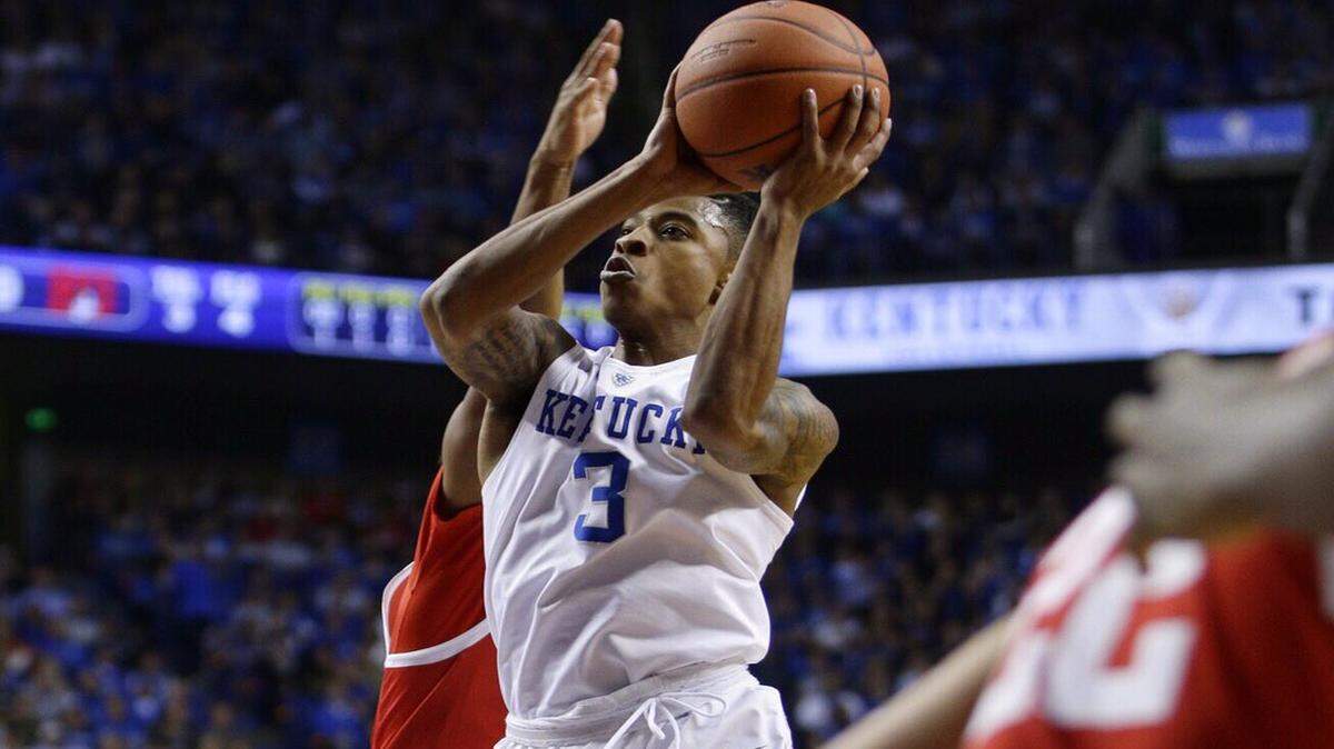 Ulis on the drive early. 