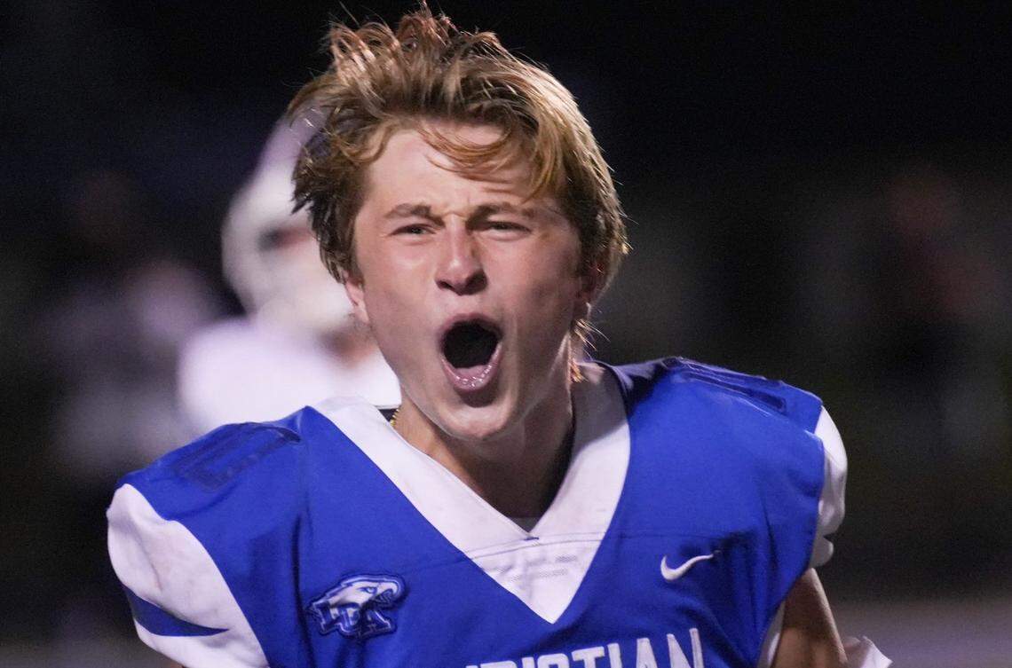 Saxton Howard is Lexington Christian’s starting quarterback this season, stepping in for Cutter Boley who is now at the University of Kentucky.