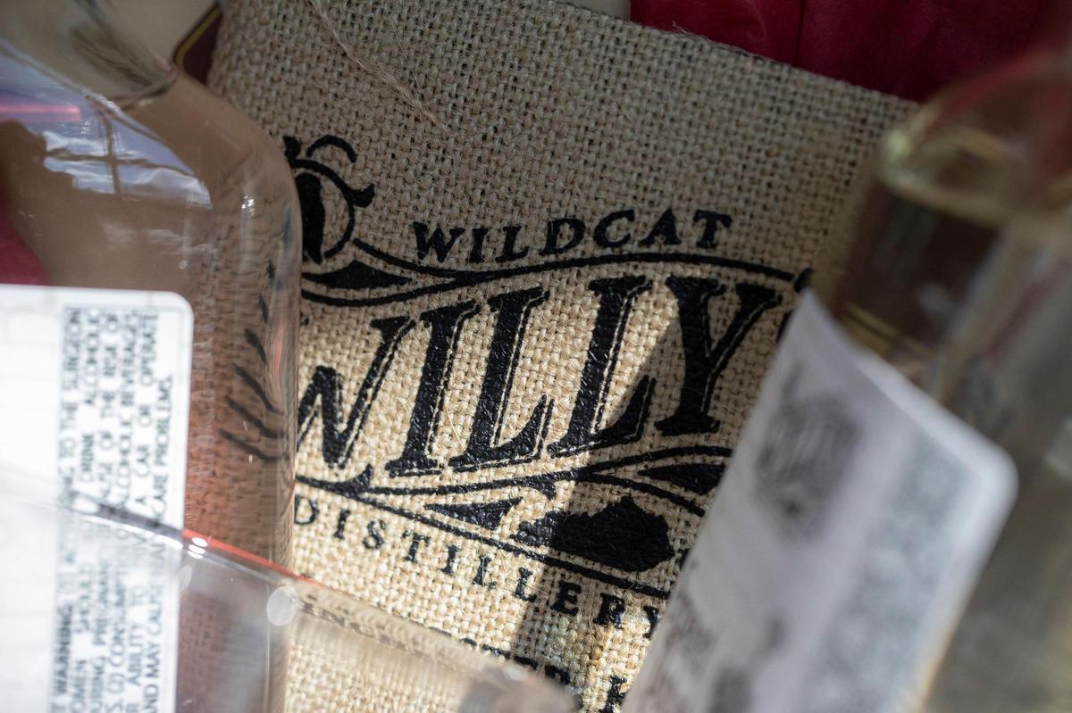 Wildcat Willy’s Distillery makes a sweet potato and a corn moonshine.