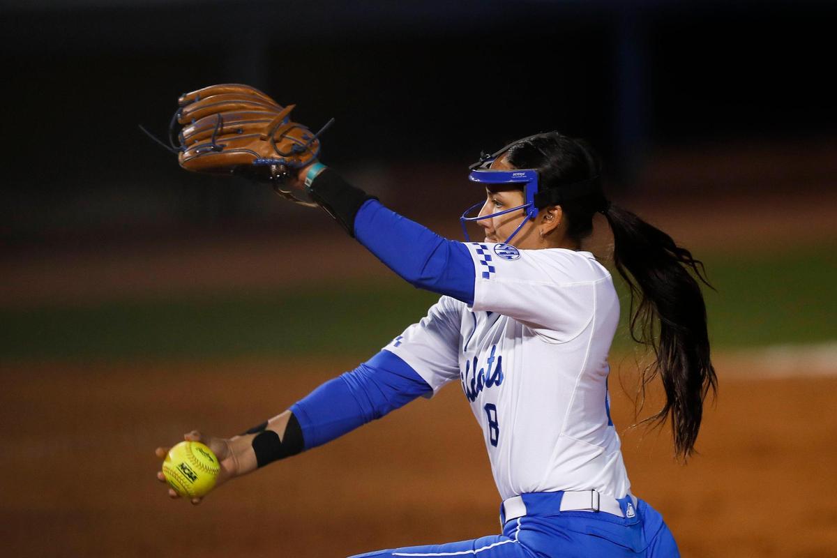 Senior Kennedy Sullivan is 2-1 with a 3.36 ERA this season, a year in which seven different Kentucky pitchers have won games.