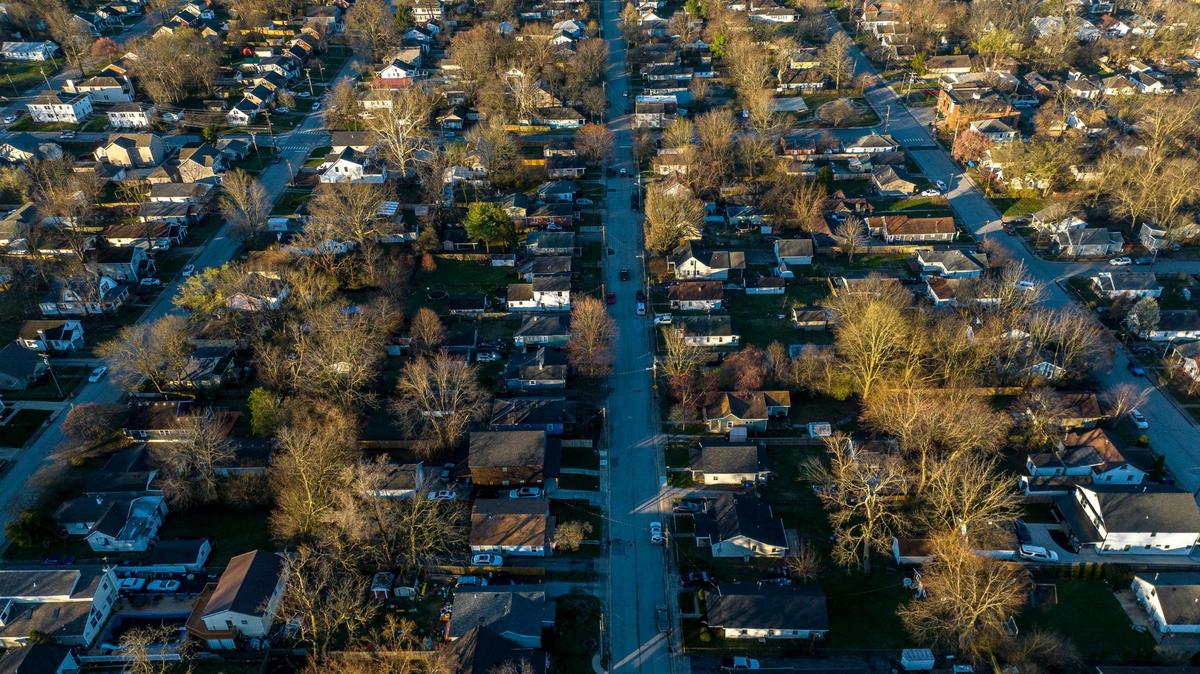 There are at least 40 short-term rental between Henry Clay Boulevard and Walton Road, seen here Sunday, March 10, 2024, in Lexington, Ky., according to city records.