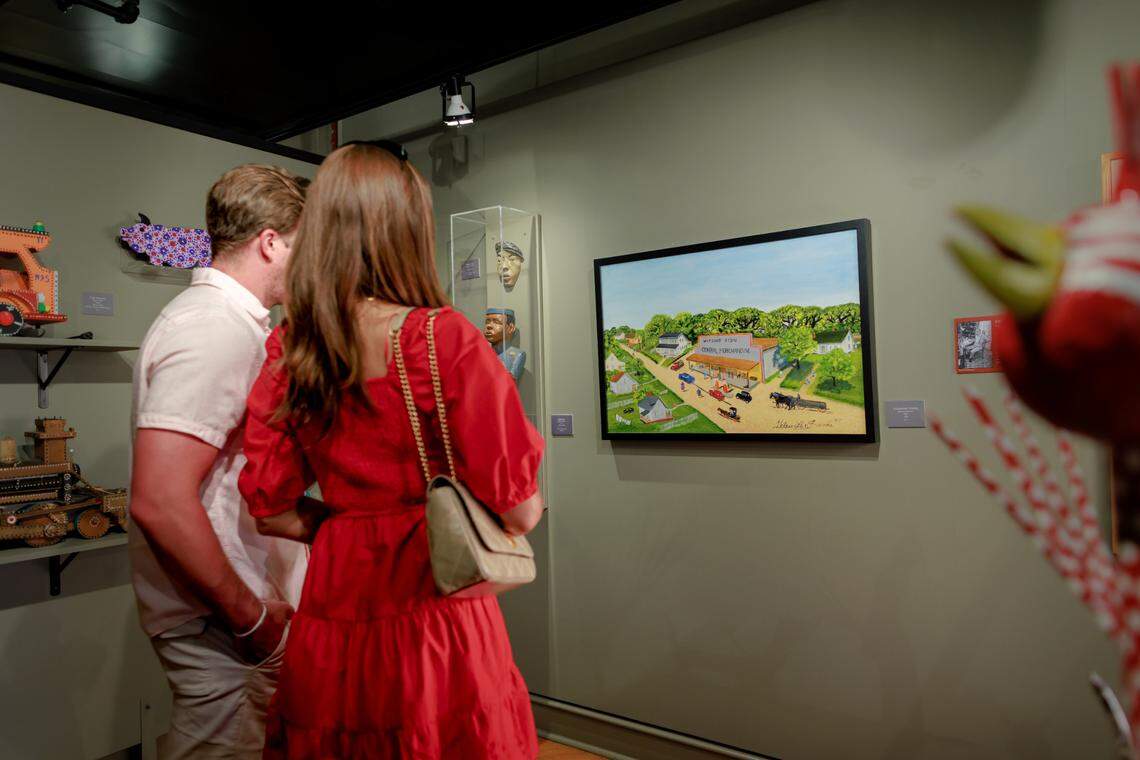 The Kentucky Folk Art Center has a permanent collection of nearly 1,400 pieces and has several new changing exhibits each year in its second-floor gallery.