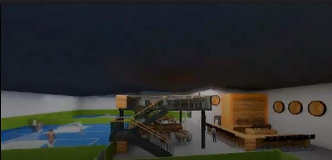 A new pickleball venue opening in Lexington in 2025 will have a taproom and restaurant seating as well as indoor courts.