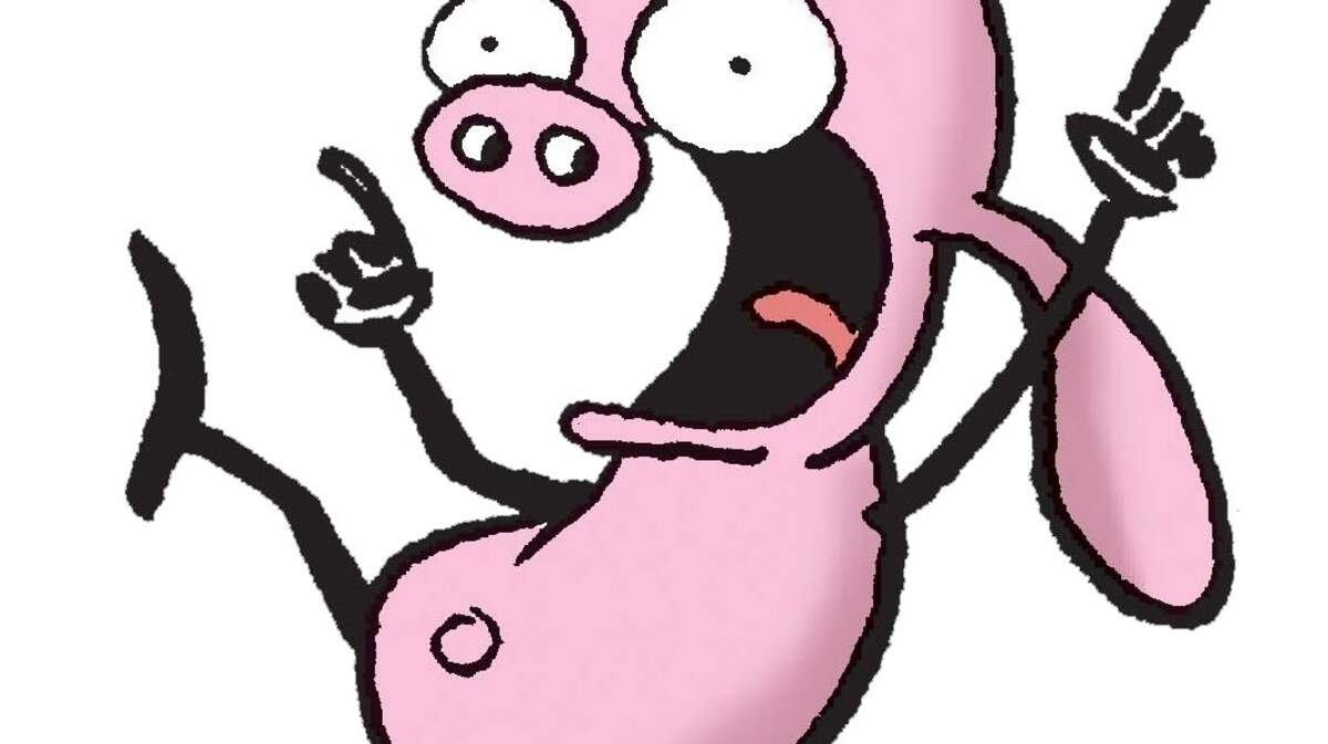 Pig is one of the main characters in Pearls Before Swine.