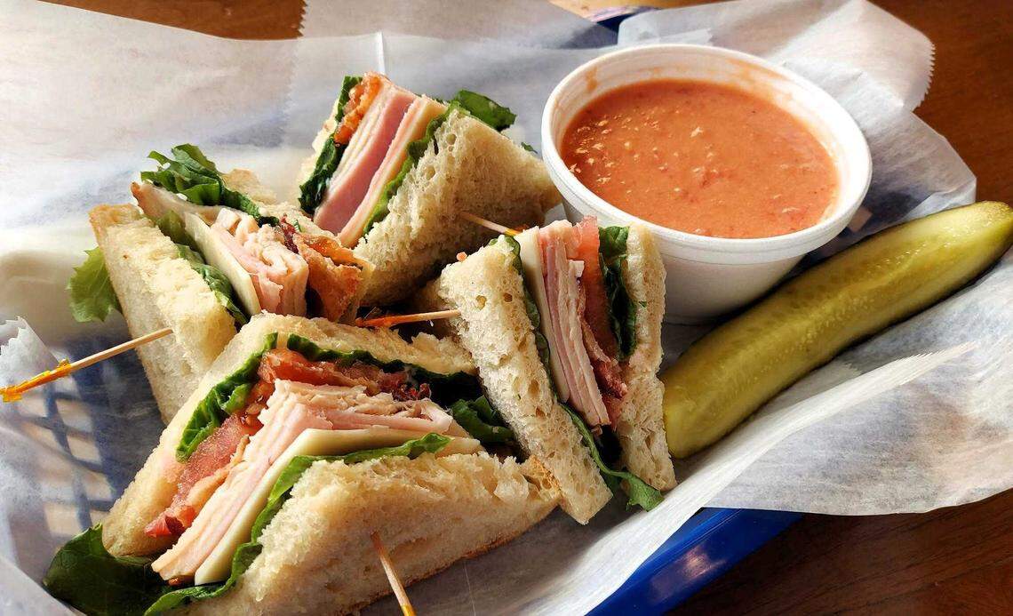 Courtyard Deli Club Sandwich