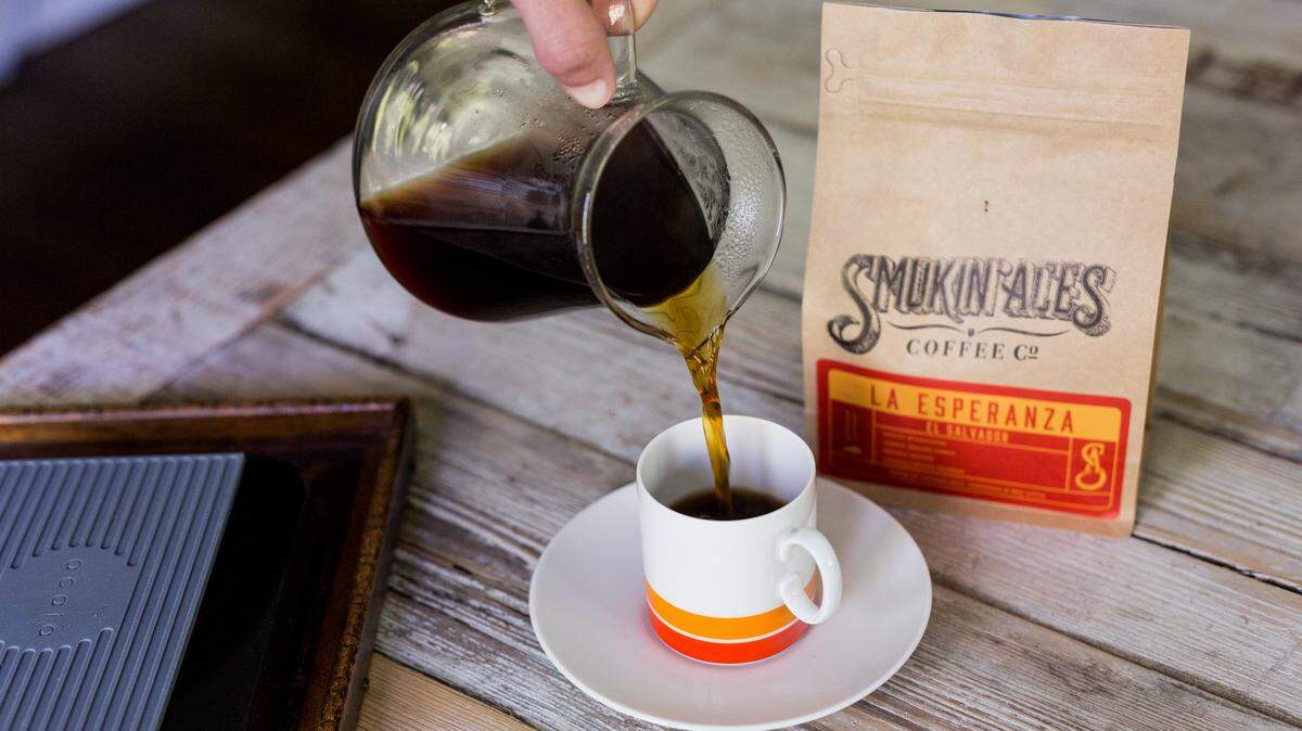 Smokin’ Aces plans to open a small coffee shop and roastery on Jefferson Street in the next two months. The storefront will serve coffee and its owner hopes to serve pastries as well.