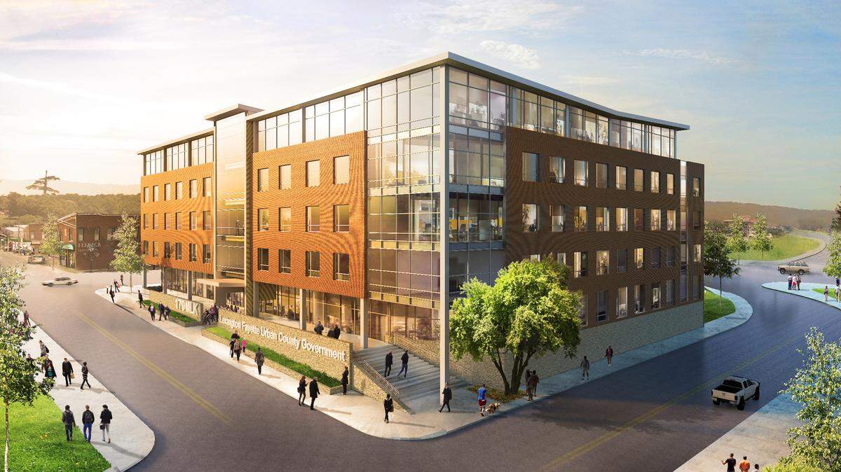 Cowgill Partners has proposed building a 180,000 square foot city government building at the corner of Martin Luther King Jr. Boulevard and Corral Street. Cowgill Partners is one of four developers who responded to a request for proposals to build a new city hall in Lexington.