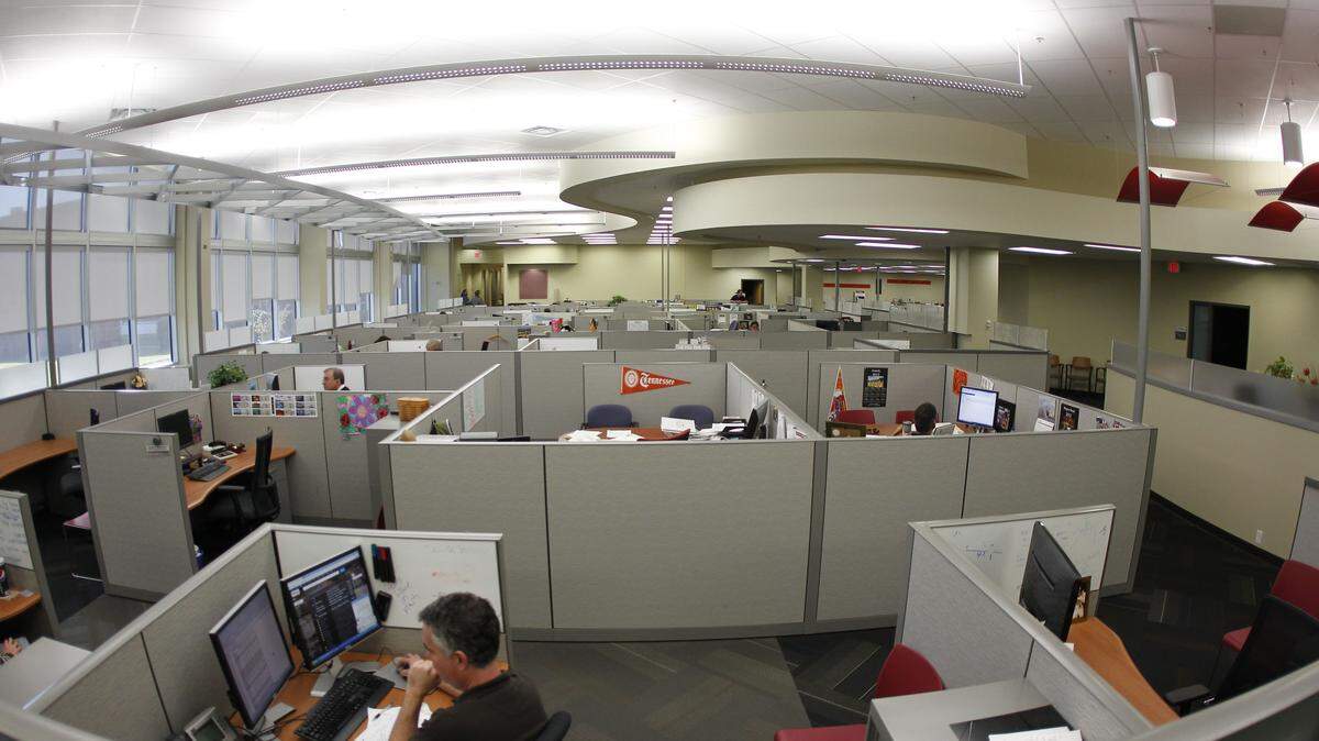 Lexmark International employed thousands of people at its global headquarters in Lexington, pictured here in November 2012.