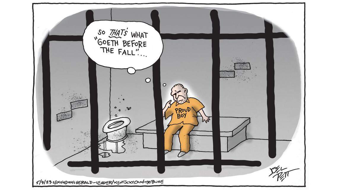 Joel Pett: The pride of the Proud Boys