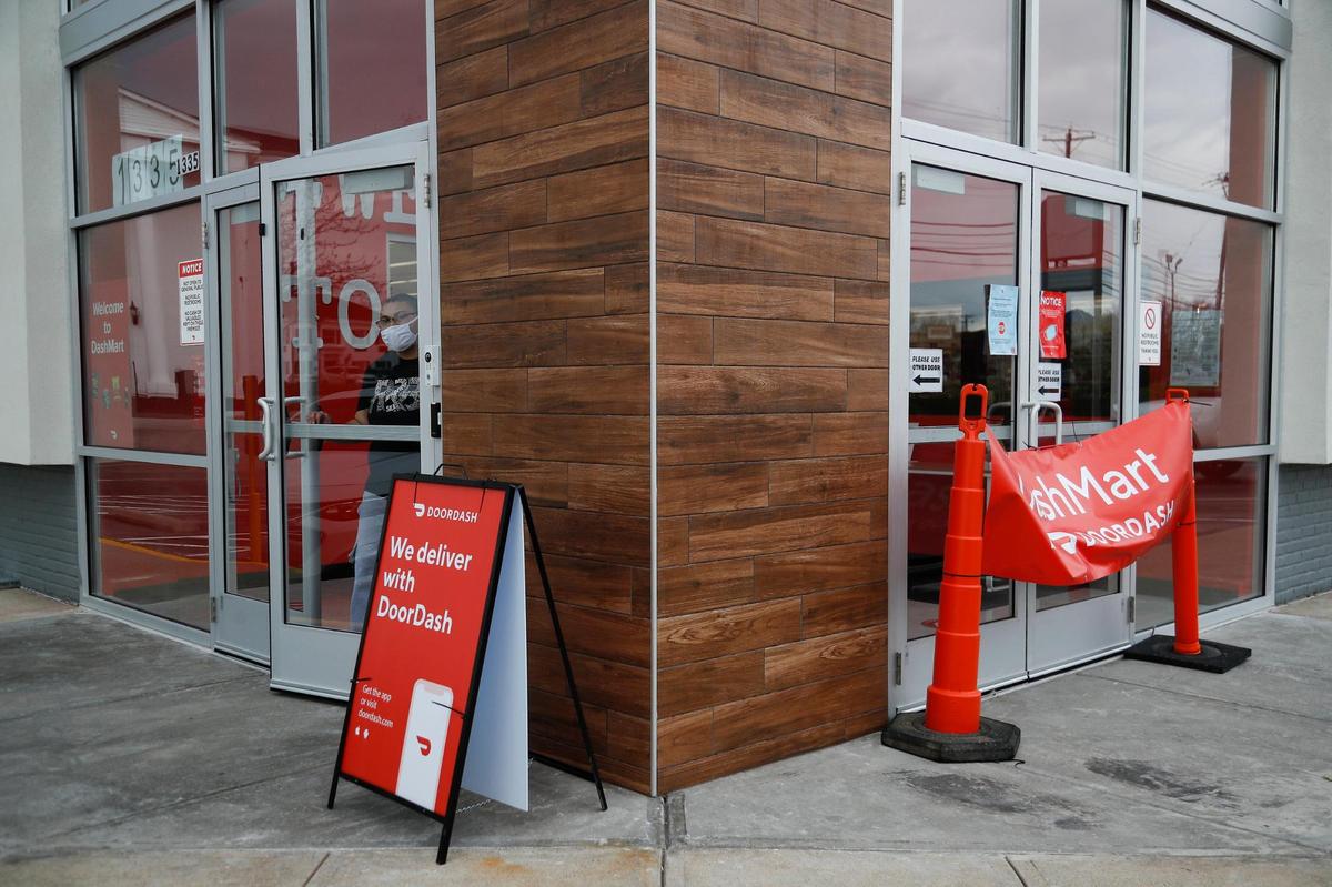 DashMart, the DoorDash convenience store, located on South Broadway in Lexington, Ky., Thursday, March 24, 2021.