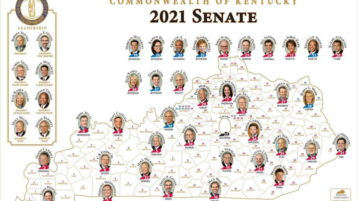 Challenges for Republicans could include mitigating population losses in mostly-Republican controlled areas of Eastern and Western Kentucky, as well as keeping incumbents from having to run against eachother.