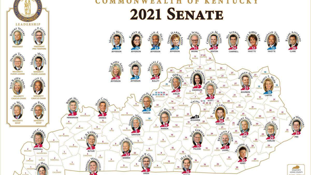 Challenges for Republicans could include mitigating population losses in mostly-Republican controlled areas of Eastern and Western Kentucky, as well as keeping incumbents from having to run against eachother.