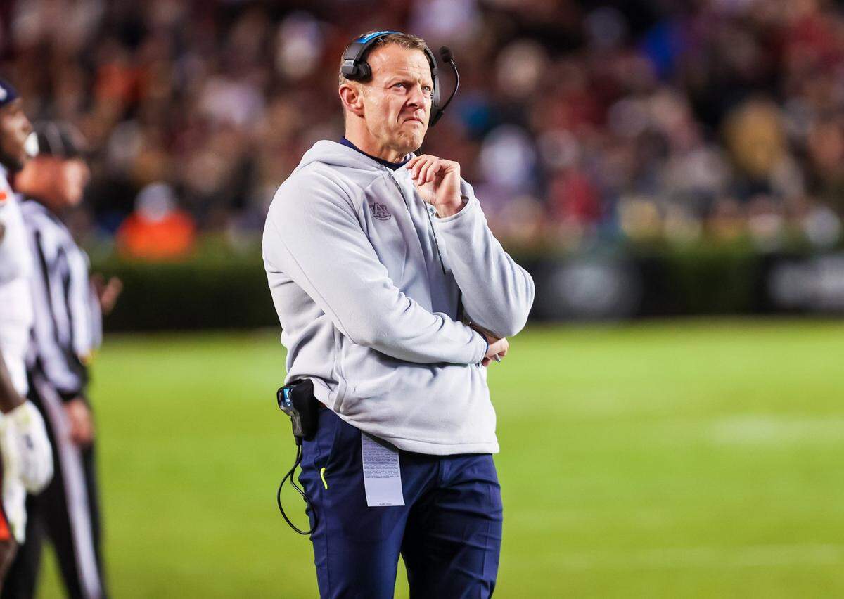 Bryan Harsin enters the 2022 season in a familiar position for an Auburn head football coach: Perceived to be on the hot seat.