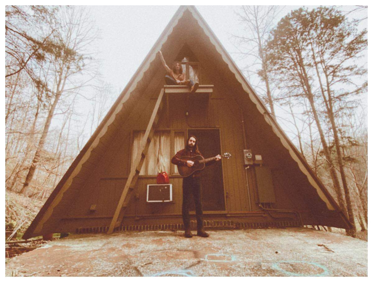 Kristofer Bentley, on the balcony, and Nicholas Jamerson of Sundy Best plan on recording a new album, their first since “Almar Sky,” since they rejoined forces.