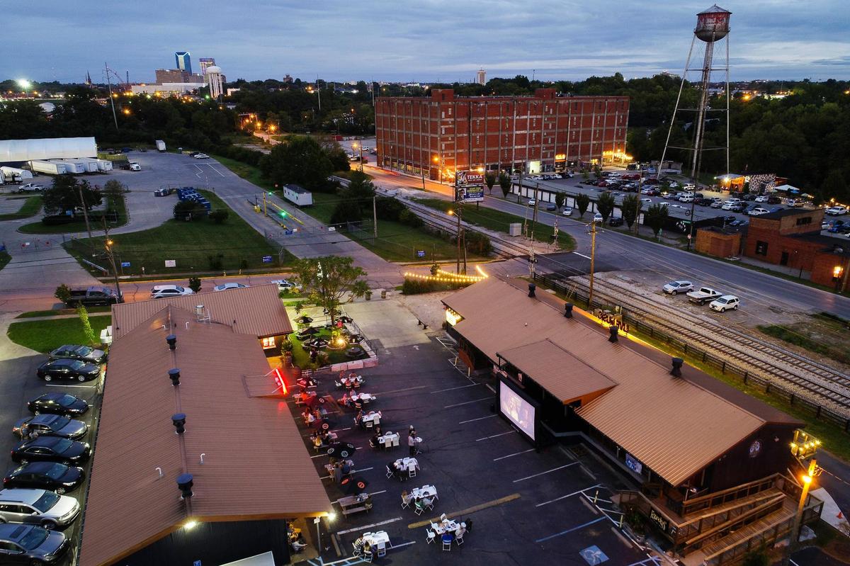 Last fall, the Burl is hosting free outdoor movie nights every Thursday throughout October and hosted outdoor concerts too.