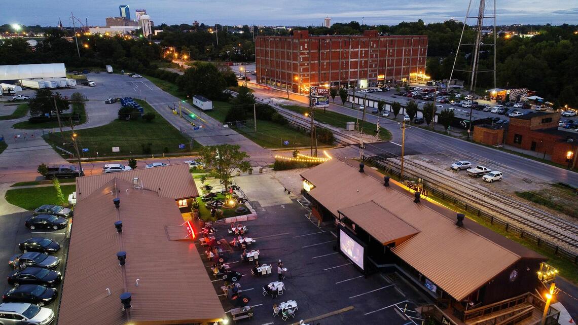 Pandemic plan B: Lexington bar has turned to movie classics on a giant outdoor screen