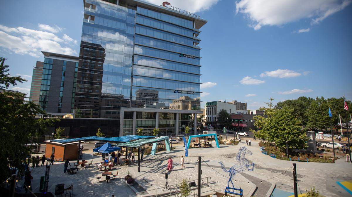 The Phoenix Park redesign has attracted children and families back to downtown.