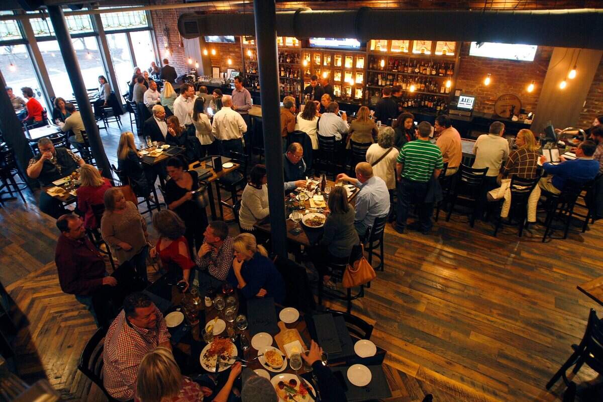 The menu at Tony’s of Lexington offers nine different toppings for their steaks including gorgonzola butter, caramelized onion and horsey cream.
