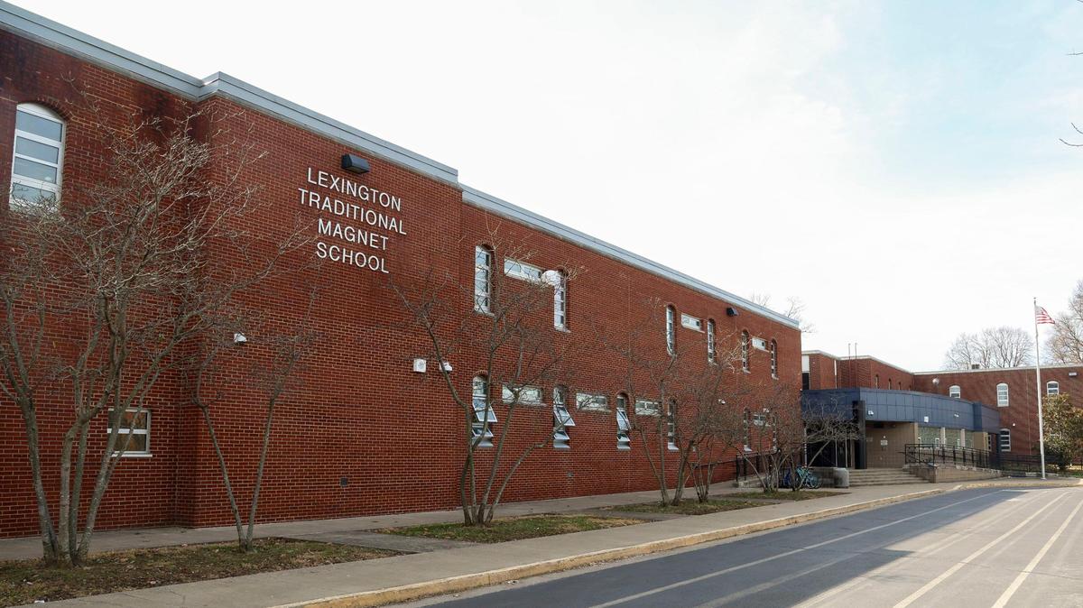 Lexington Traditional Magnet School, at 350 N Limestone, Tuesday, March 4, 2025 in Lexington, Ky. The school at Fourth Street and North Limestone has served East End Lexington for more than a century. It opened its doors as Lexington Senior High School, the first high school in Fayette County in the early 1900s.