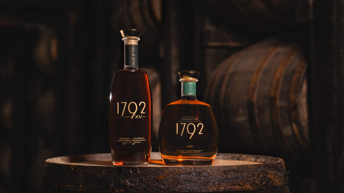 Two new releases from Barton 1792 Distillery are available now: 1792 XV, a 15-year-old bourbon bottled uncut and unfiltered at cask strength 124.2 proof is $249.99 in select airports and 1792 Kentucky Straight Rye Whiskey, bottled at 100 proof is $39.99 in stores around the country where Sazerac products are distributed.