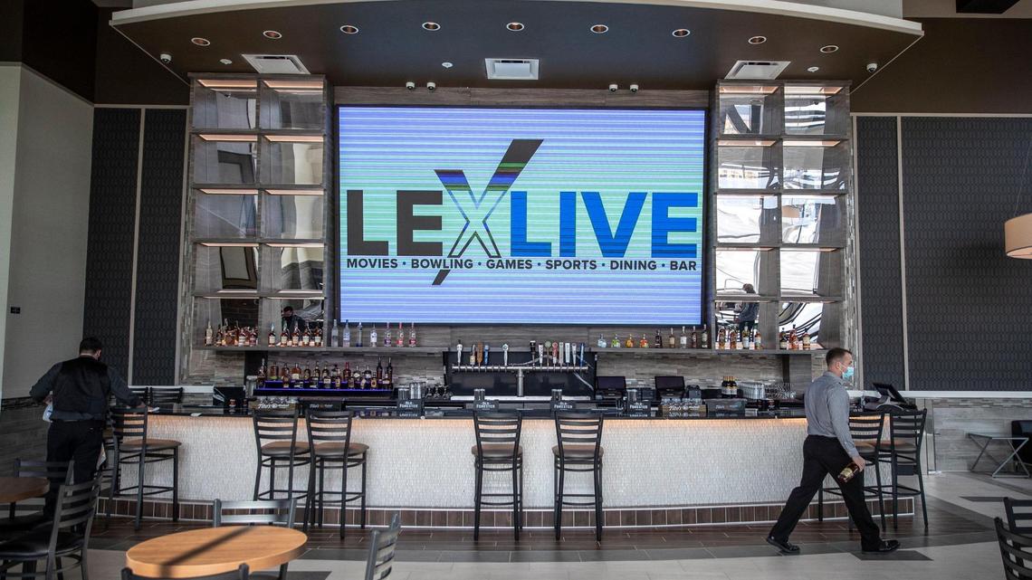The Corner Bar is one of three bars at LexLive, located at the corner of South Broadway and High streets in downtown Lexington, Ky. The entertainment complex also includes a sports pub, a bowling alley and 10 movie screens.