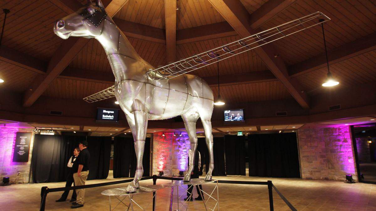 Pegasus Flight garnered the highest price of the night at the Horse Mania 2010 auction at Keeneland on Friday.