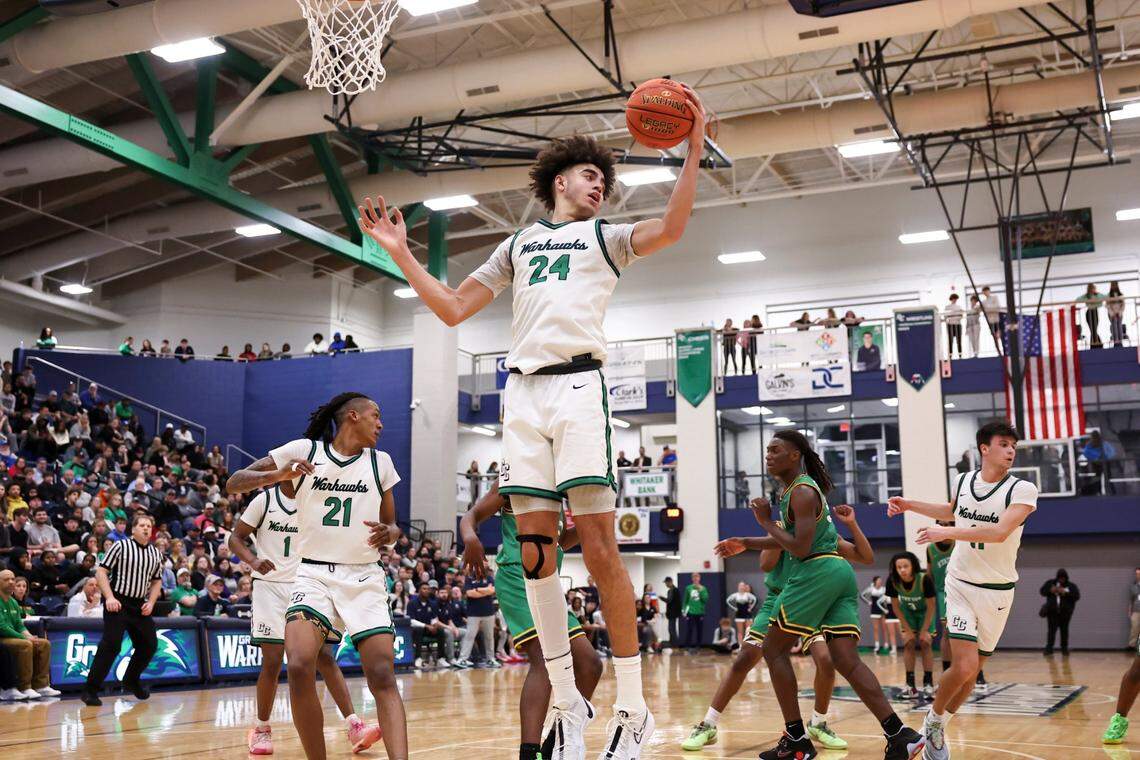 Rising senior Malachi Moreno (24) helped lead Great Crossing to the Sweet 16 state tournament semifinals last season.