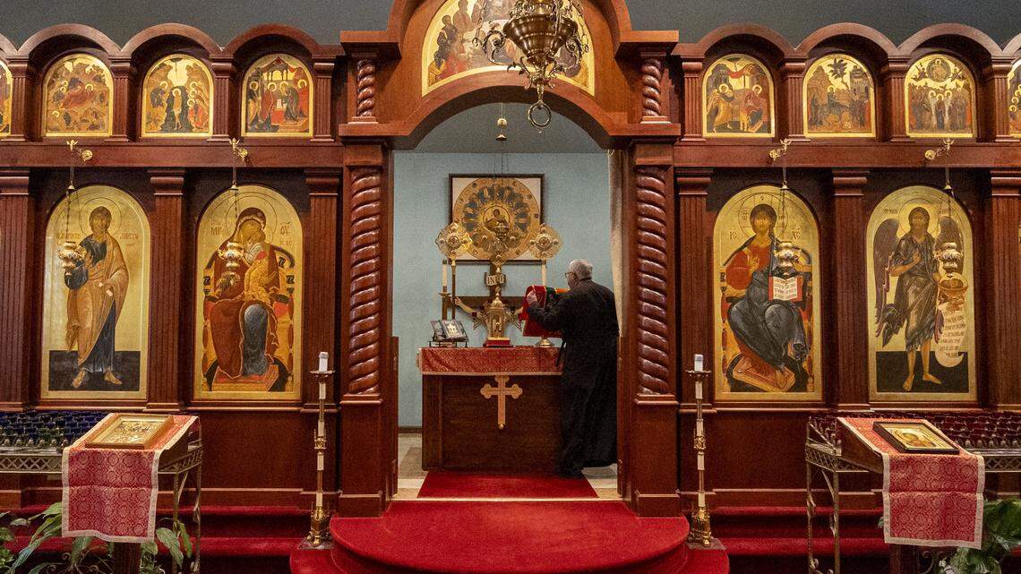 A small Lexington church has walls of sacred, artistic treasures. See inside
