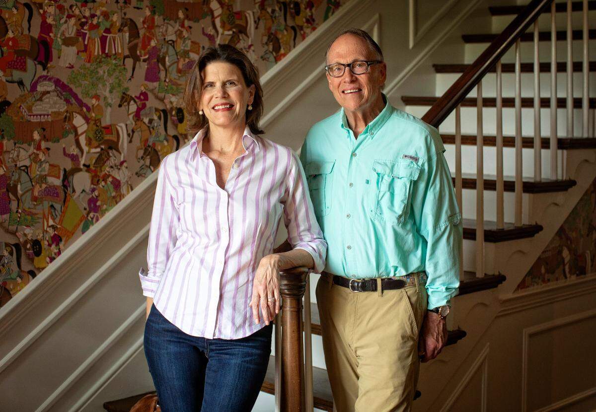 Harriet and Guy Bradley on June 4, 2019.