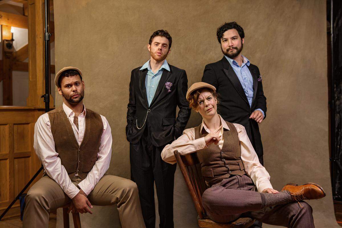 In this production of “The Comedy of Errors,” the show will be produced as Shakespeare’s company performed it – surrounded by audience members who share the same light with the actors, each of whom play multiple roles.