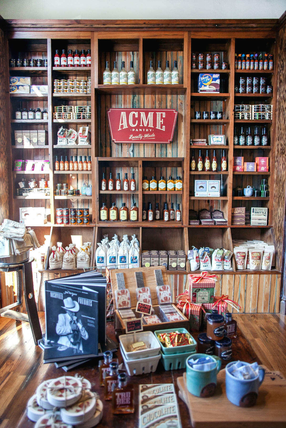 Acme Feed & Seed is a restaurant, bar and music venue with a rooftop bar.