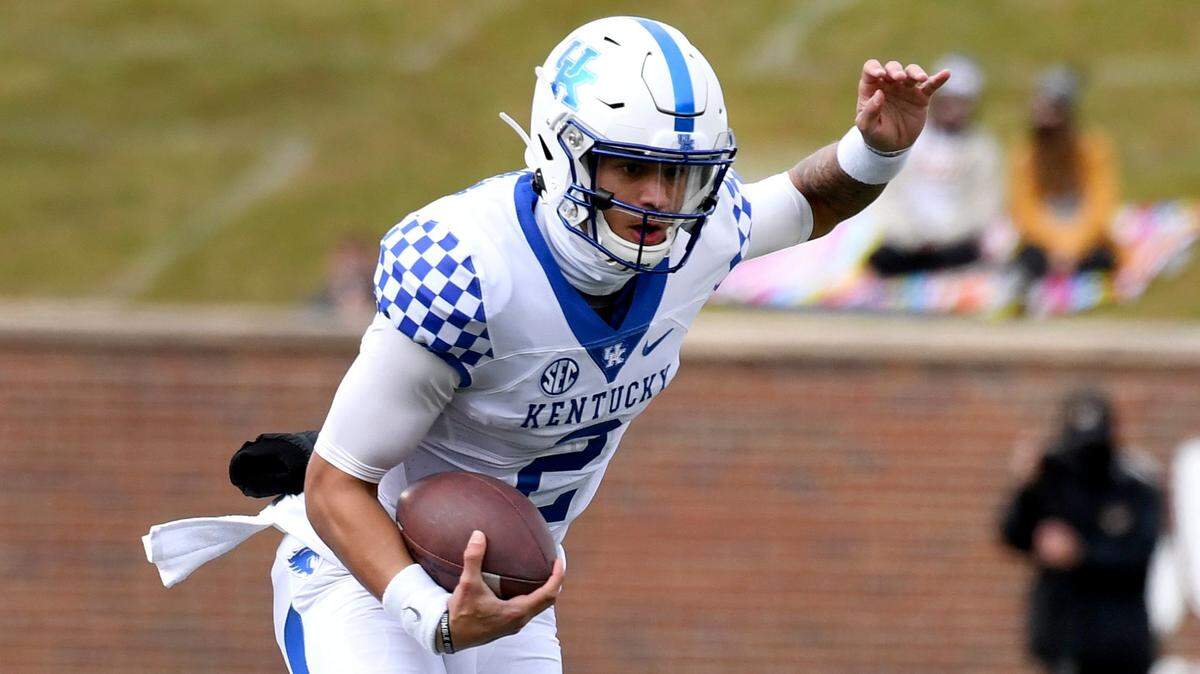 Kentucky quarterback Joey Gatewood started one game this season.