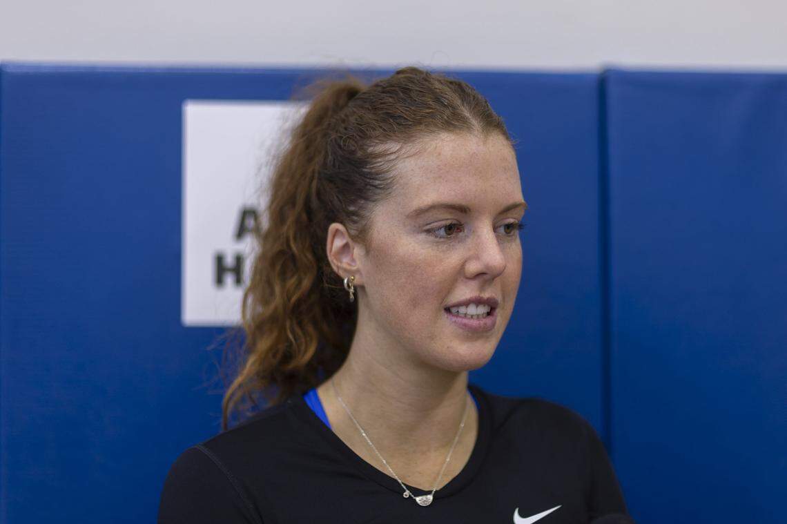 Junior college transfer Amelia Hassett was among the players who originally committed to Virginia Tech before following head coach Kenny Brooks to Kentucky.