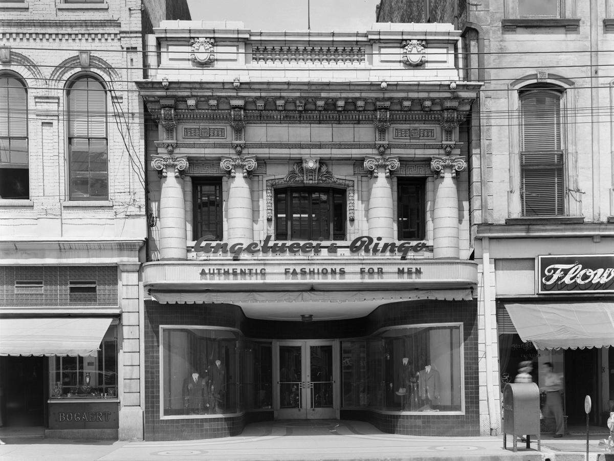 Radio Star Lounge is located in an historic downtown building, shown here in June 3, 1943 as Angelucci & Ringo tailors.