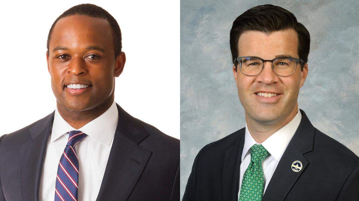 Daniel Cameron, left, and Wil Schroder