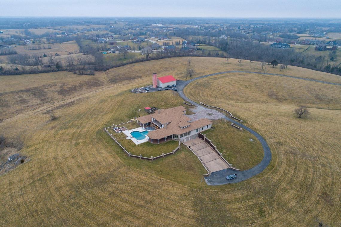 Members of the Kentucky State Police continued their investigation at C. Wesley Morgan’s home in Richmond, Ky., on Wednesday, Feb. 23, 2022. On Tuesday, Morgan’s daughter, Jordan Morgan, was killed in a deadly home invasion.