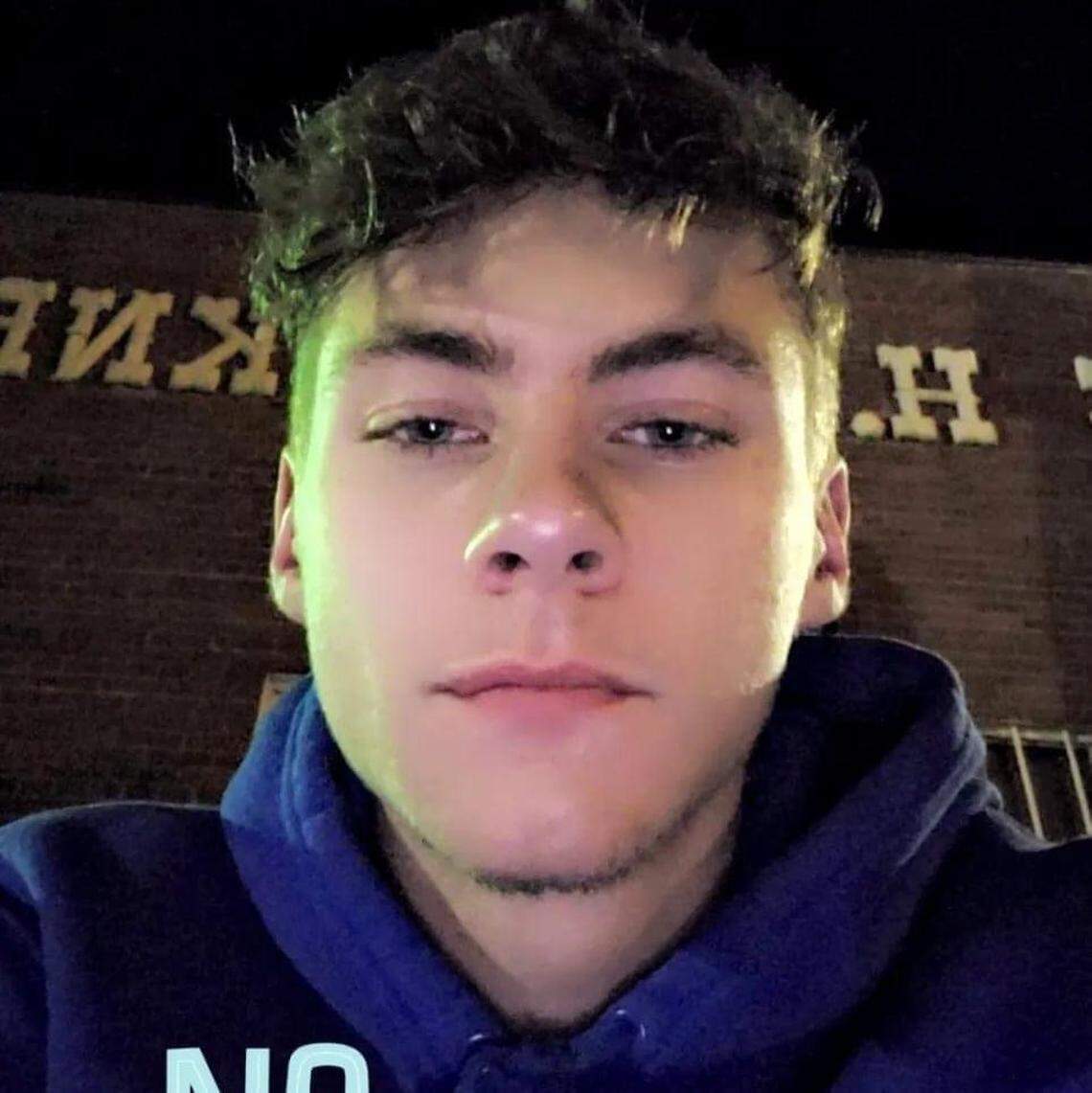 Austin Prather, 20, is a suspect in a double homicide that occurred in Pulaski County, Ky., on Nov. 7, 2023.