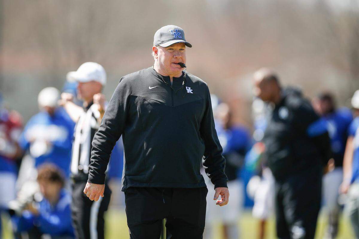 Kentucky head coach Mark Stoops wrapped up spring practice by talking about the team’s mental approach, among other topics.