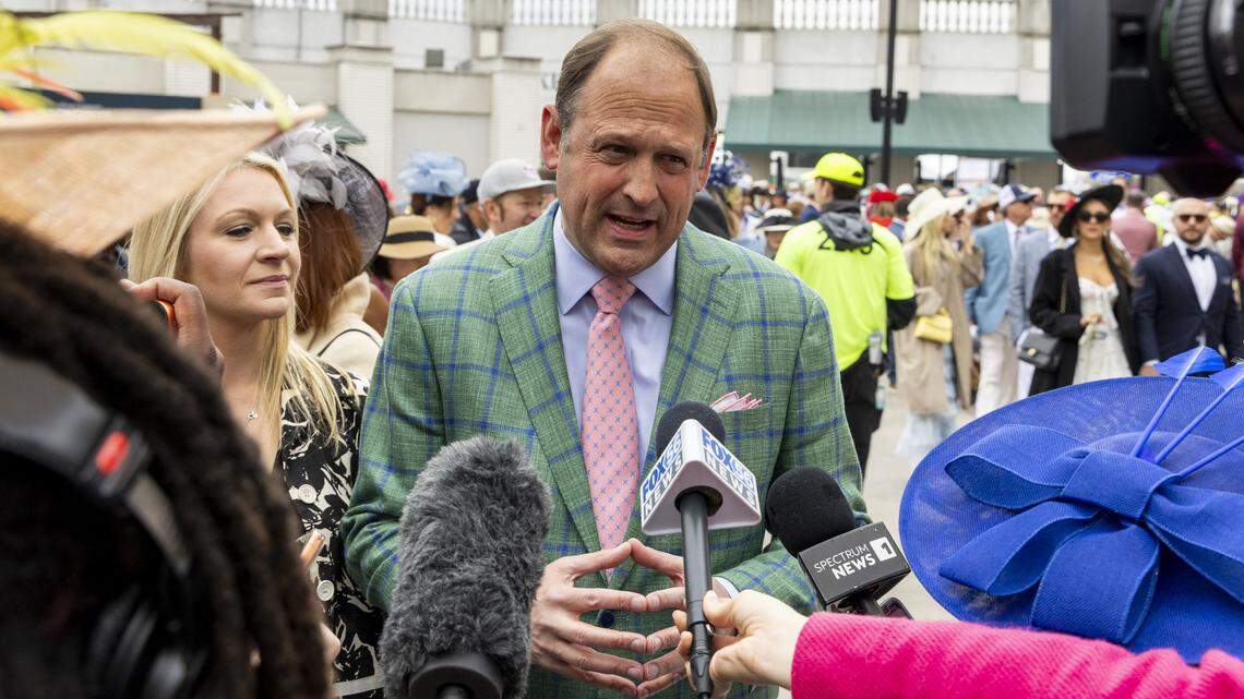 At Kentucky Derby, Andy Barr ‘grateful and honored’ for Trump’s endorsement