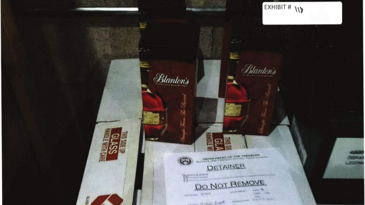 When investigators raided the Justins’ House of Bourbon warehouse in Washington, D.C. in January, they “voluntarily detained” hundreds of bottles of Blanton’s and other bourbon pending further investigation.