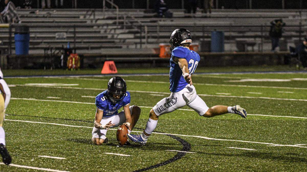 Finnegan Wedding’s field goal with 2:28 remaining sealed the victory for Lexington Catholic.