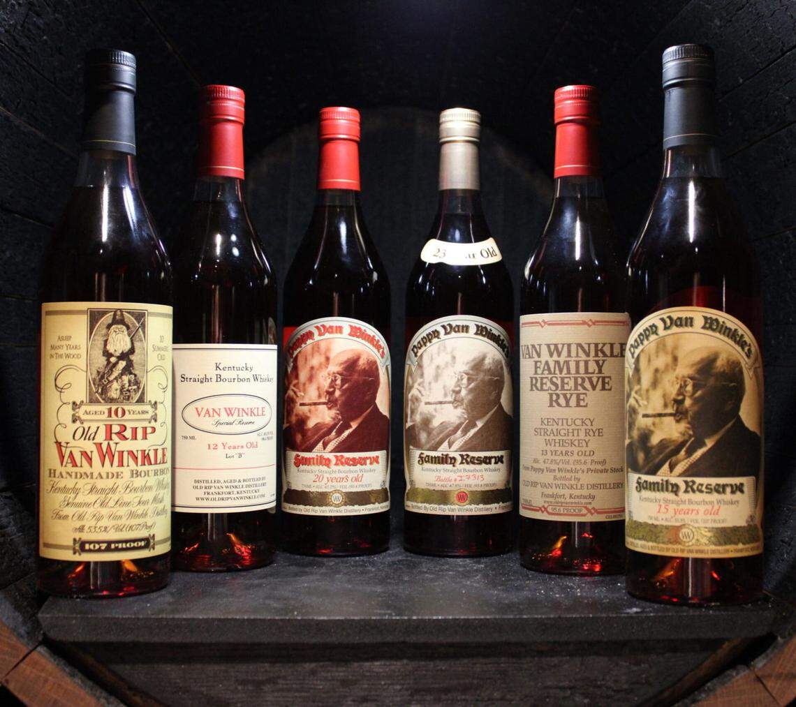 Want to win ALL the Pappy? Two charities are offering collections in online raffles that also include other rare bourbons.